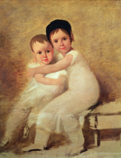 Retrato de los hijos del artista de Domingos Antonio de Sequeira